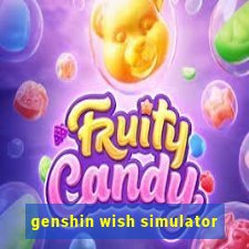 genshin wish simulator